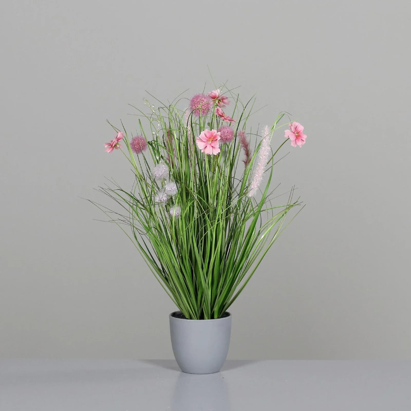 Kunstblume Wiesenblumen Rosa/Pink Kunststoff 50 cm