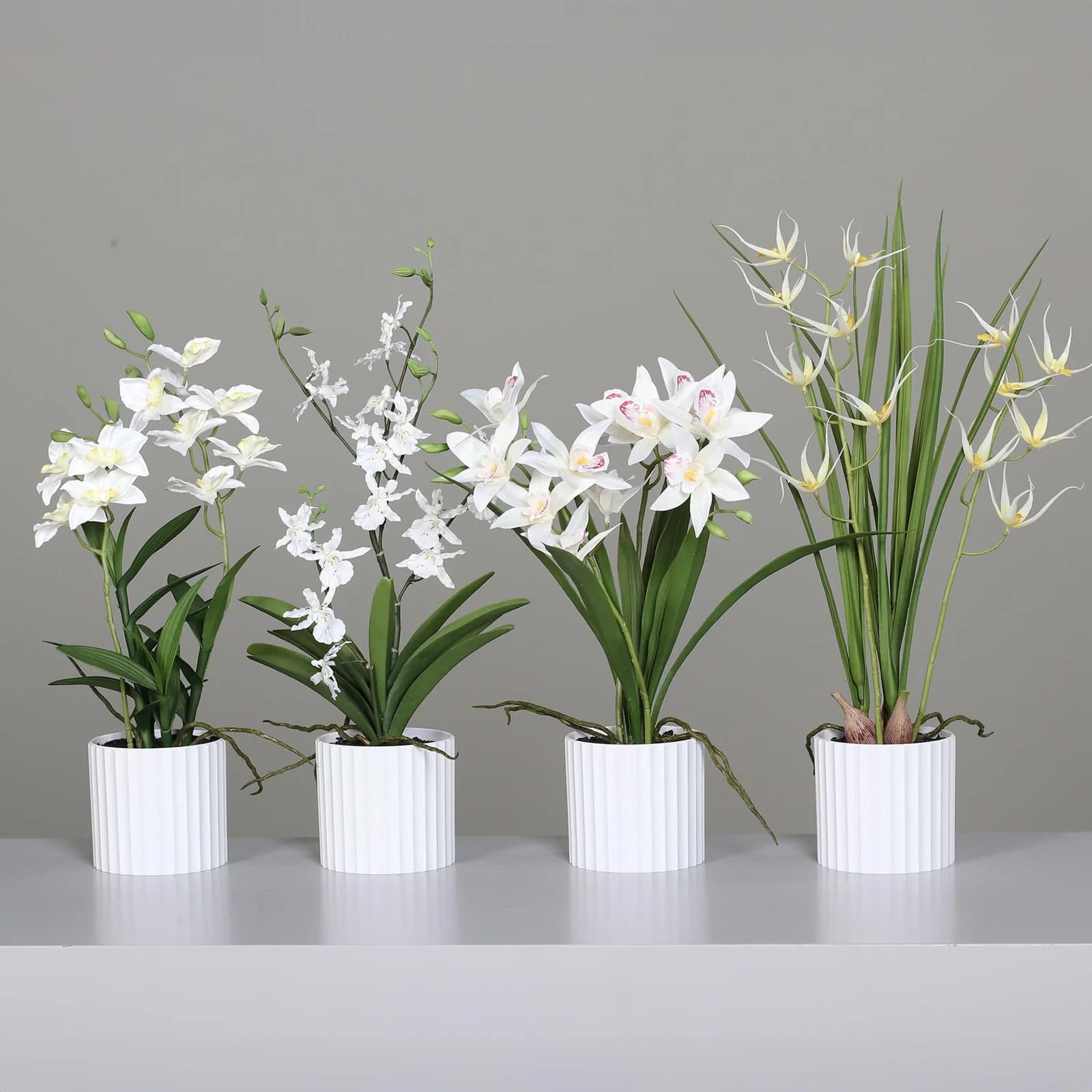DPI Kunstblume Orchidee Beige