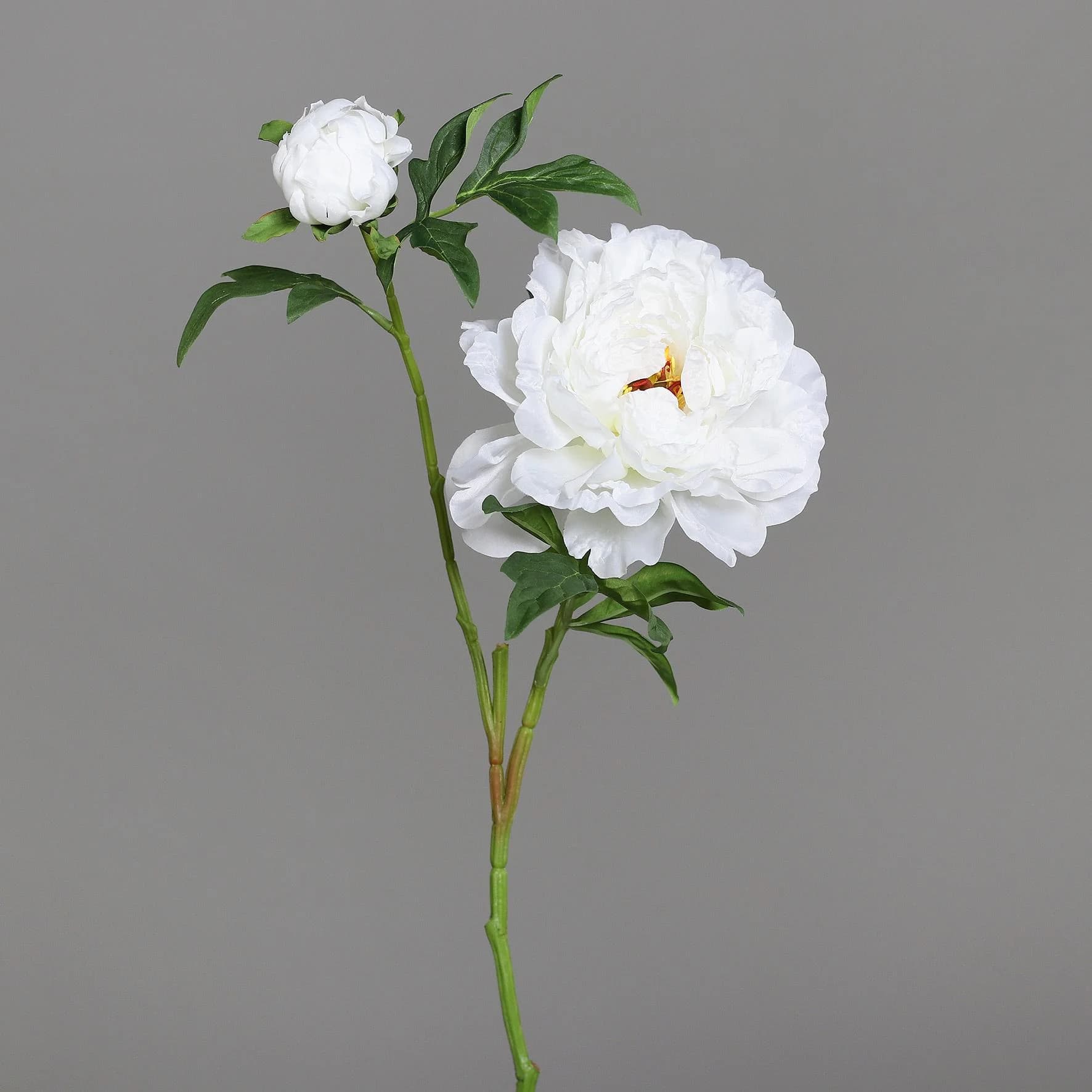 Kunstblume PÄONIE Kunststoff Keramik 63 cm