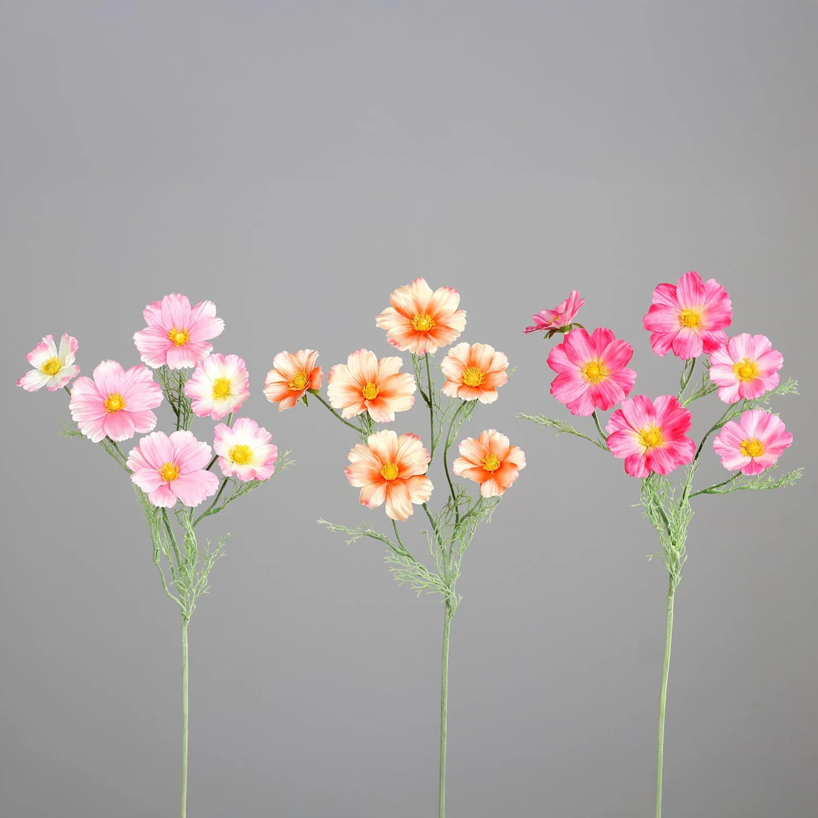 Kunstblume Cosmea Kunststoff Dekoration