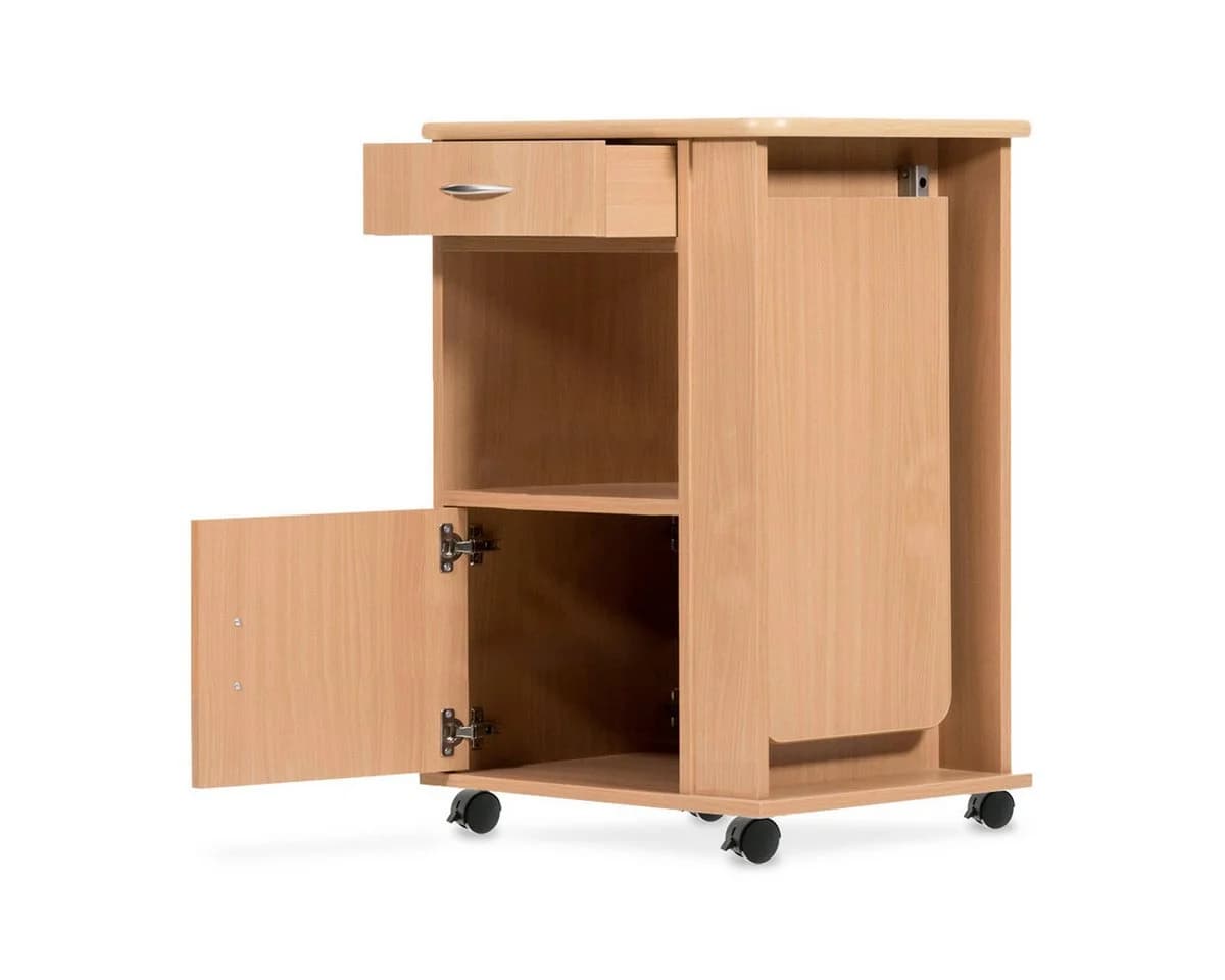 Divit Nachttisch mit höhenverstellbarem Betttisch NT2 - Bild 4