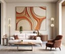 Villa Möbel Polstergarnitur Almond Beige mit Relaxfunktion Bild 1