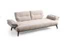 Villa Möbel Polstergarnitur Almond Beige mit Relaxfunktion Bild 5