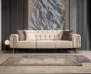 Villa Möbel Polstergarnitur Nova, 3-Sitzer+Sessel, Relax-/Bettfunktion Bild 1