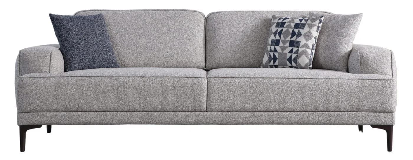 Villa Möbel Sofa Athens 2-Sitzer Grau Relaxfunktion - Bild 2
