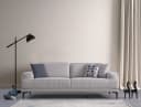 Villa Möbel Sofa Athens 2-Sitzer Grau Relaxfunktion Bild 4