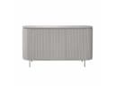 Villa Möbel Sideboard Helena Taupe Mangoholz Lamellenfront Bild 3