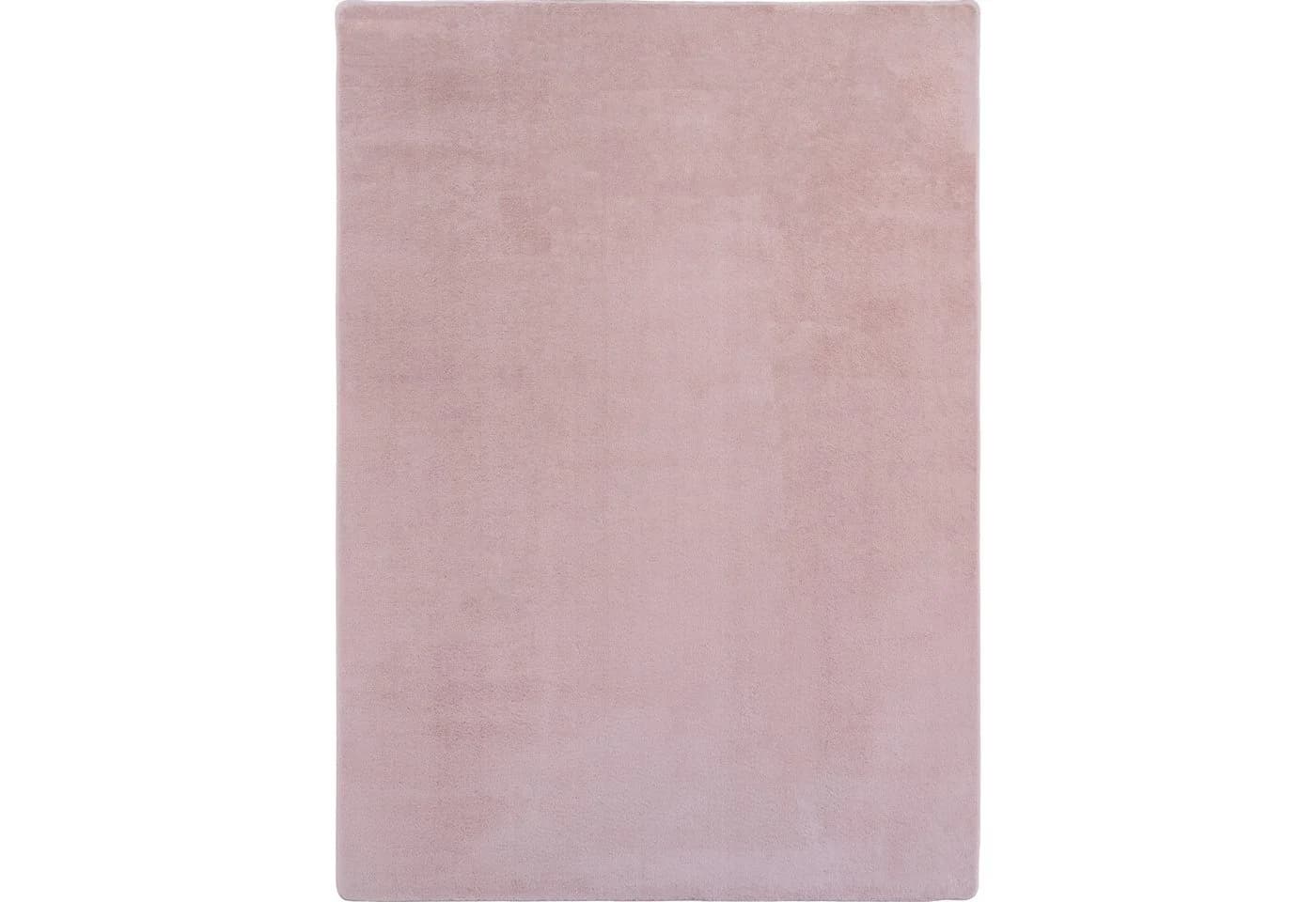 Villa Möbel Joyeno Kurzflor Teppich Rosa Rund 12 mm - Bild 2