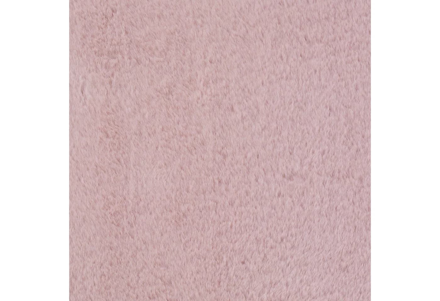 Villa Möbel Joyeno Kurzflor Teppich Rosa Rund 12 mm - Bild 5