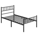 Yaheetech Bettgestell Metallbett Einzelbettgestell Bild 1
