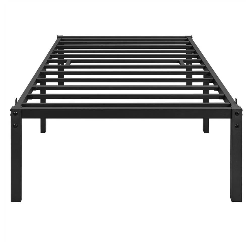 Yaheetech Metallbett 90x190/90x200/140x200/160x200 cm, Bettrahmen 36/41 cm H mit Lattenrost, Bettgestell aus Metall - Bild 2