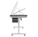 Yaheetech Zeichentisch Architektentisch mit Kippbarer Tischplatte Bild 1