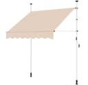 Yaheetech Klemmmarkise 150-300 cm Breite Sonnenschutz Bild 2