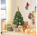 Yaheetech Künstlicher Weihnachtsbaum Metallständer Bild 1