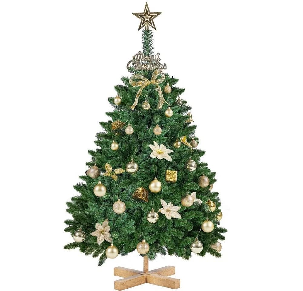 Yaheetech Künstlicher Weihnachtsbaum Metallständer - Bild 2