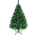 Yaheetech Künstlicher Weihnachtsbaum 124 cm Grün mit Metallständer Bild 2