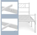 Yaheetech Metallbett Bettgestell 90x190/90x200/140x200cm, Minimalistischer Bettrahmen mit Kopfteil Bild 5