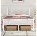 Yaheetech Metallbett Bettgestell mit Lattenrost für Schlafzimmer Bild 3