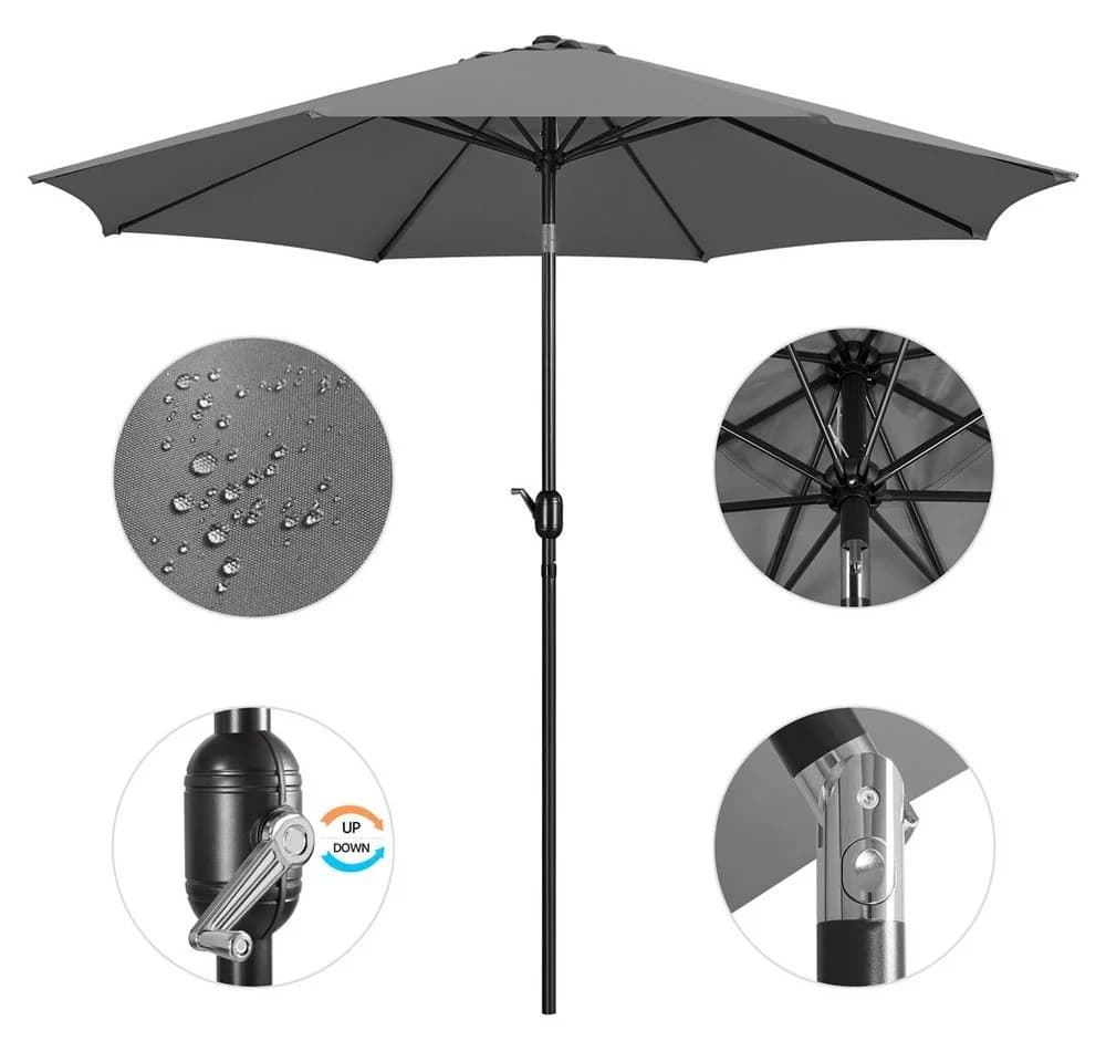Yaheetech Sonnenschirm UV-Schutz 50+ - Bild 5