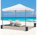Yaheetech Faltpavillon 3x3 m One Push Gartenpavillon Wasserdicht UV-Schutz 50+ Bild 1