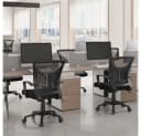 Yaheetech Bürostuhl Höhenverstellbarer Drehstuhl mit Schaukelfunktion für Arbeitszimmer und Büro Bild 3