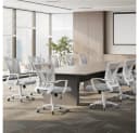Yaheetech Bürostuhl Höhenverstellbarer Drehstuhl Schaukelfunktion Arbeitszimmer Büro Bild 1