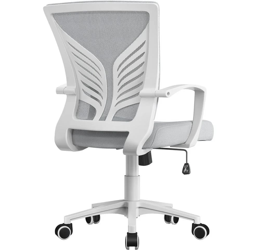 Yaheetech Bürostuhl Höhenverstellbarer Drehstuhl Schaukelfunktion Arbeitszimmer Büro - Bild 2