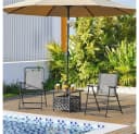 Yaheetech Klappstuhl 2er Set Grau Gartenstuhl Bild 1
