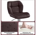 Moderner Barhocker aus Metall und Kunststoff Bild 5