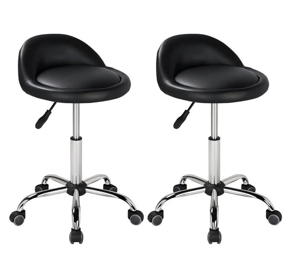 Yaheetech Barhocker 2er-Set 55,5 cm – 70 cm Höhenverstellbar & 360° Drehbar - Bild 2