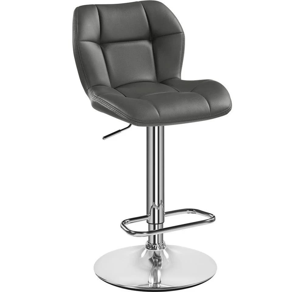 Yaheetech Barhocker 360° Drehbar mit Fußstütze, höhenverstellbar - Bild 2