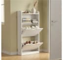 Yaheetech Schuhschrank Schmaler Schuhregal Schuhkommode Bild 2
