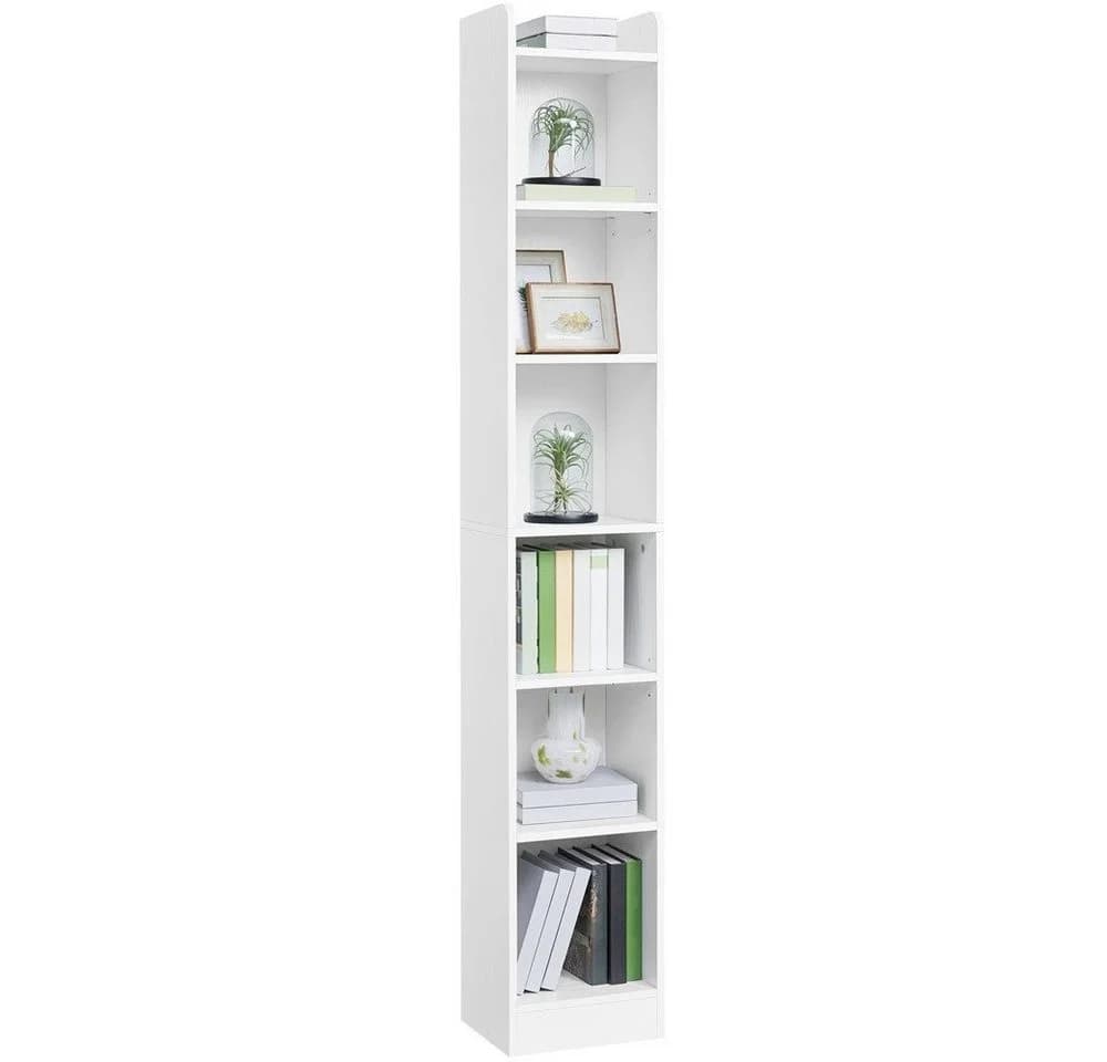Modernes Bücherregal aus Holz in Schwarz und Weiß - Bild 3
