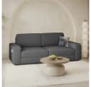 Yaheetech Schlafsofa Zweisitzer Cordstoff Bild 3