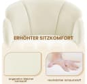 Yaheetech Esszimmerstuhl Polsterstuhl mit Schwenkbarem Sitz Beige Bild 5