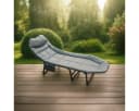 Divit 2x Klappbare Gartenliege Gepolstert Sonnenliege Bild 5