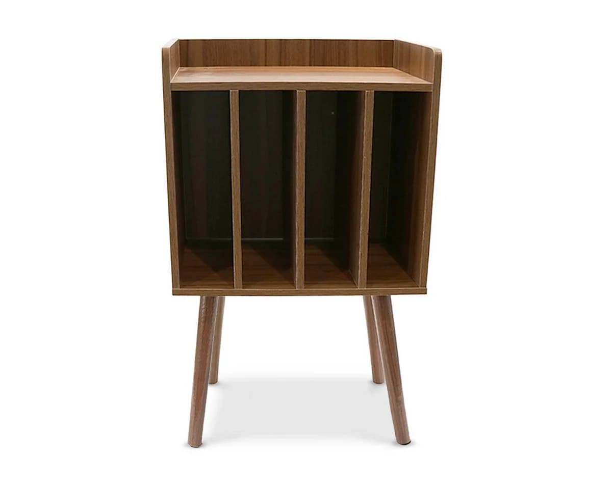 Divit Regal Schrank für Vinylplatten VP1 Holzoptik Retro - Bild 3