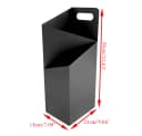 Divit Regenschirmhalter Stahl RS4 Schwarz Bild 5