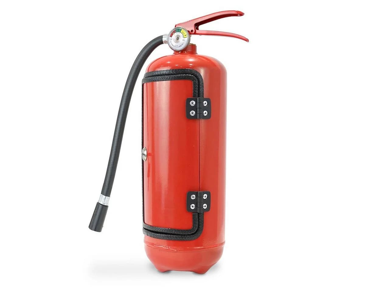 Divit Deko-Wandregal Minibar Feuerlöscher Design Rot - Bild 5