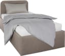 Westfalia Schlafkomfort Polsterbett Rostock Beige/Braun Modern Bild 1