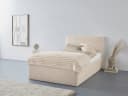 Westfalia Schlafkomfort Polsterbett Vita Beige Samtvelours Bild 2