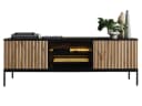Compleo TV-Schrank LINO Modern mit geriffelter Front und Push-to-open Bild 2