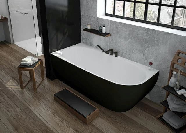 Hoesch Badewanne iSensi Eck 1800x800 Monolith BiColor