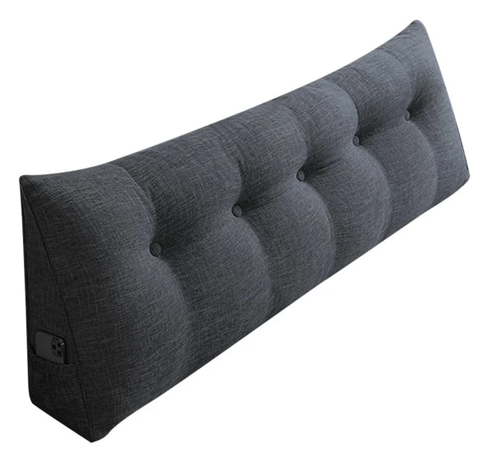 JEOBEST Rückenkissen Lesekissen für Bett und Sofa, Keilkissen Groß, mit waschbarem Bezug, Ideal zum Anlehnen im Bett - Bild 2