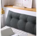 JEOBEST Rückenkissen Lesekissen für Bett und Sofa, Keilkissen Groß, mit waschbarem Bezug, Ideal zum Anlehnen im Bett Bild 5