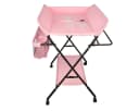 JEOBEST Wickeltisch Rosa Faltbar Höhenverstellbar Mit Stauraum Bild 4