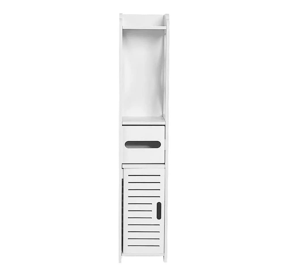 JEOBEST Badkommode Badezimmerschrank mit Toilettenpapierhalter - Bild 2