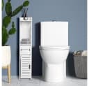 JEOBEST Badkommode Badezimmerschrank mit Toilettenpapierhalter Bild 3
