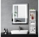 JEOBEST Badschrank Schmal Weiß Platzsparend Bild 3