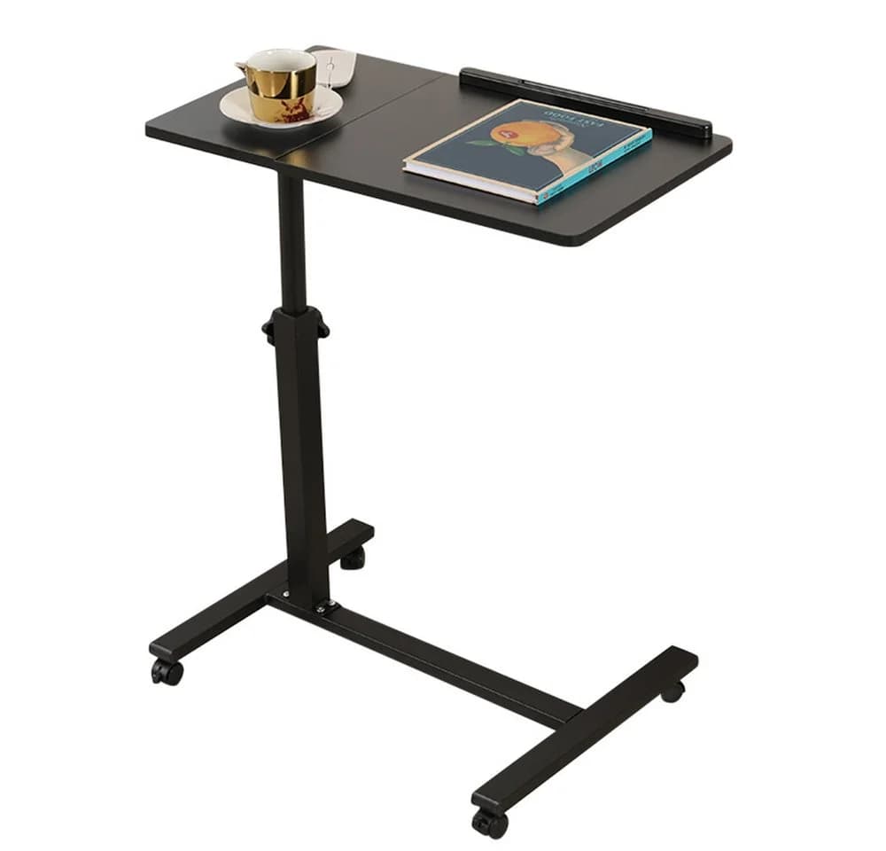 JEOBEST Laptoptisch Beistelltisch Höhenverstellbar Schwarz - Bild 2